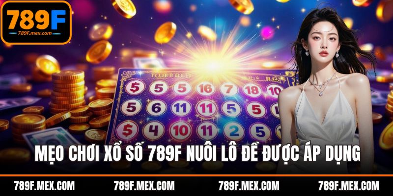 Mẹo chơi xổ số 789F nuôi lô đề được nhiều hội viên áp dụng